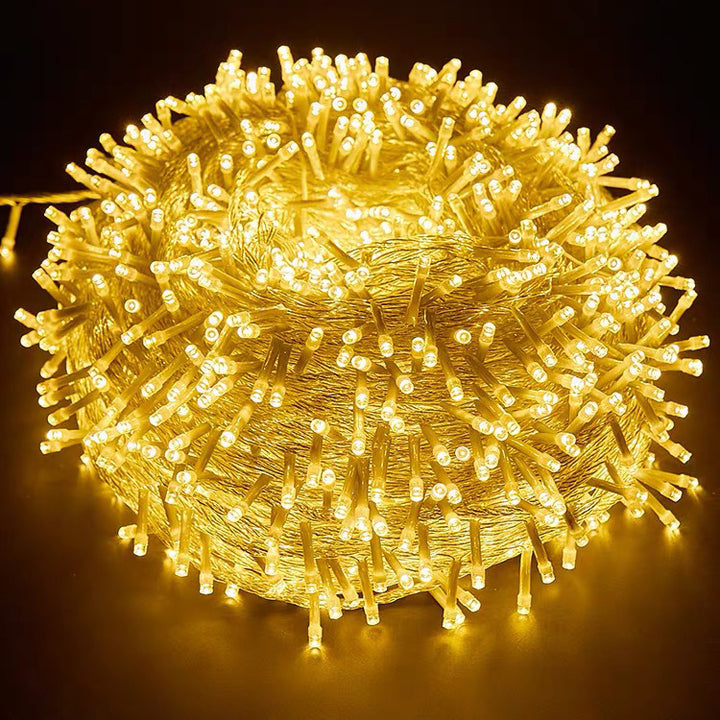 Dekorative Schneeflocken-LED-Lichterkette Batteriebetrieben Innen- und Außendekoration Skanto