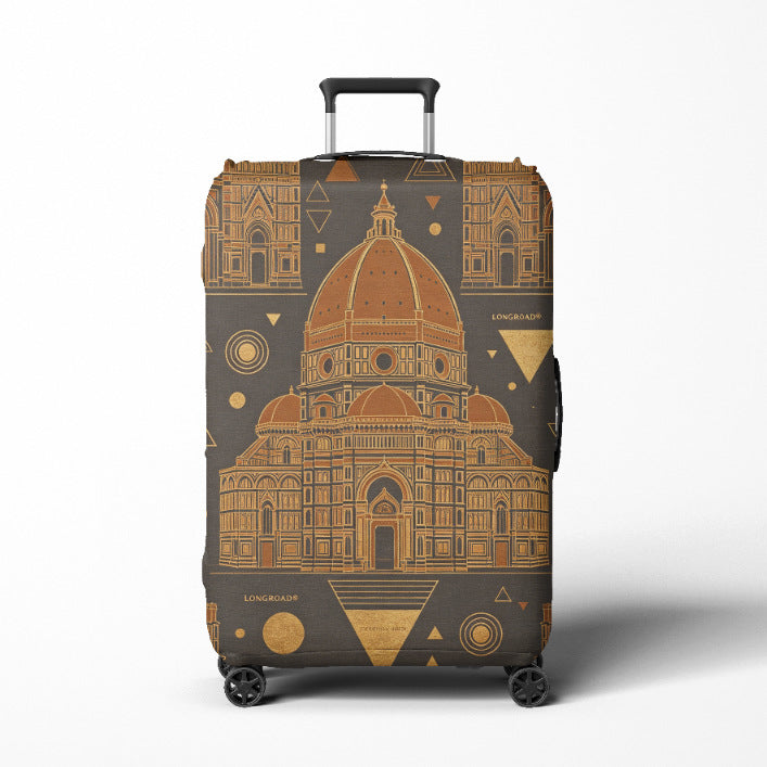 Damenkoffer Skanto mit elegantem Barockmuster