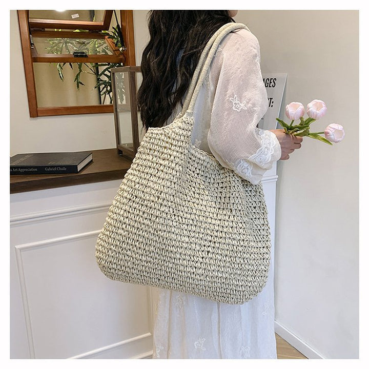 Handgefertigte nachhaltige Strandtasche Skanto