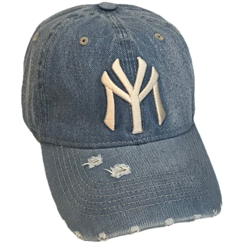 Baseballkappe aus Denim im Used-Look für Herren Skanto 1784188165