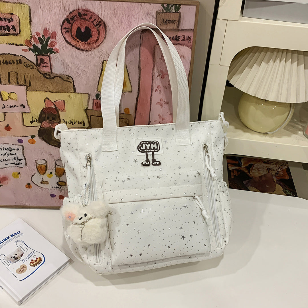 Modischer Schulrucksack mit Sternenmuster Skanto