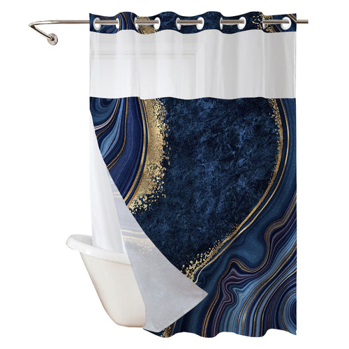 Eleganter Duschvorhang mit Marmordesign Skanto