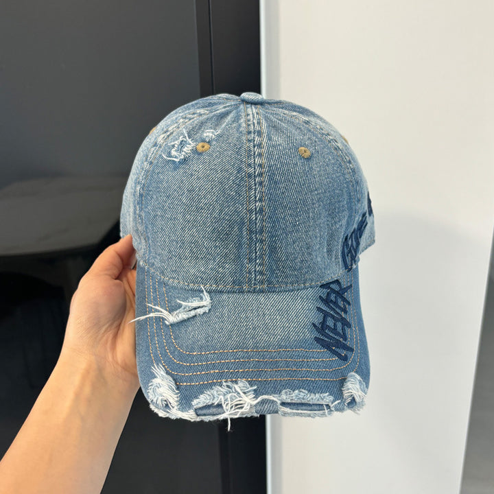 Damen Denim Baseballkappe im Used-Look Skanto 1784083869