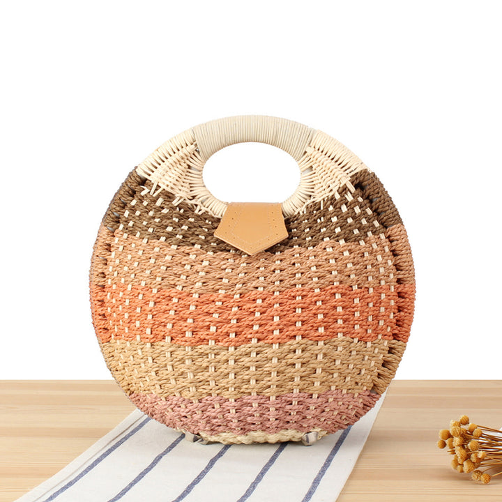 Handtasche im modernen Korbflecht-Design Skanto