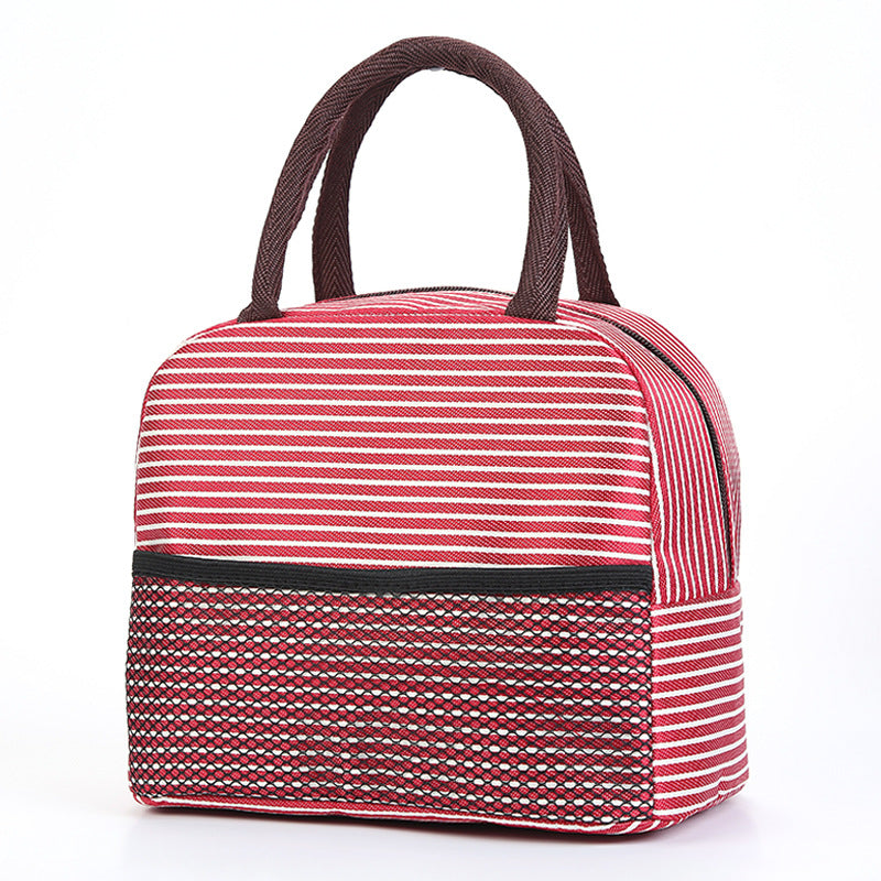 Isolierte Lunchtasche mit stilvollen Streifen Skanto