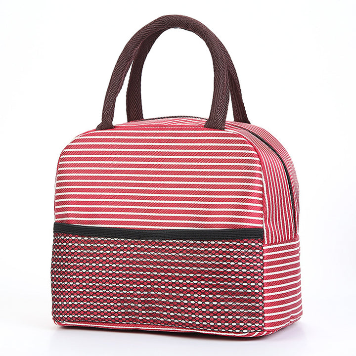 Isolierte Lunchtasche mit stilvollen Streifen Skanto