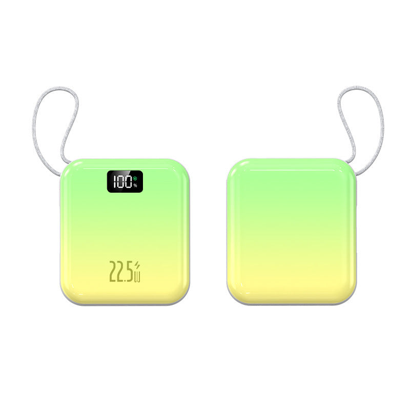 Tragbare Powerbank mit modernster Schnellladung und LED-Anzeige Skanto