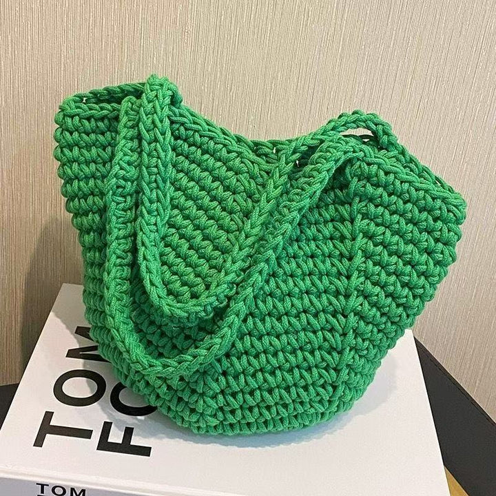 Trendige handgemachte Häkeltasche Skanto