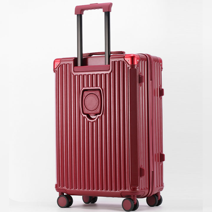 Unisex Eleganter und strapazierfähiger TSA-freundlicher Hartschalen-Handgepäckkoffer Skanto