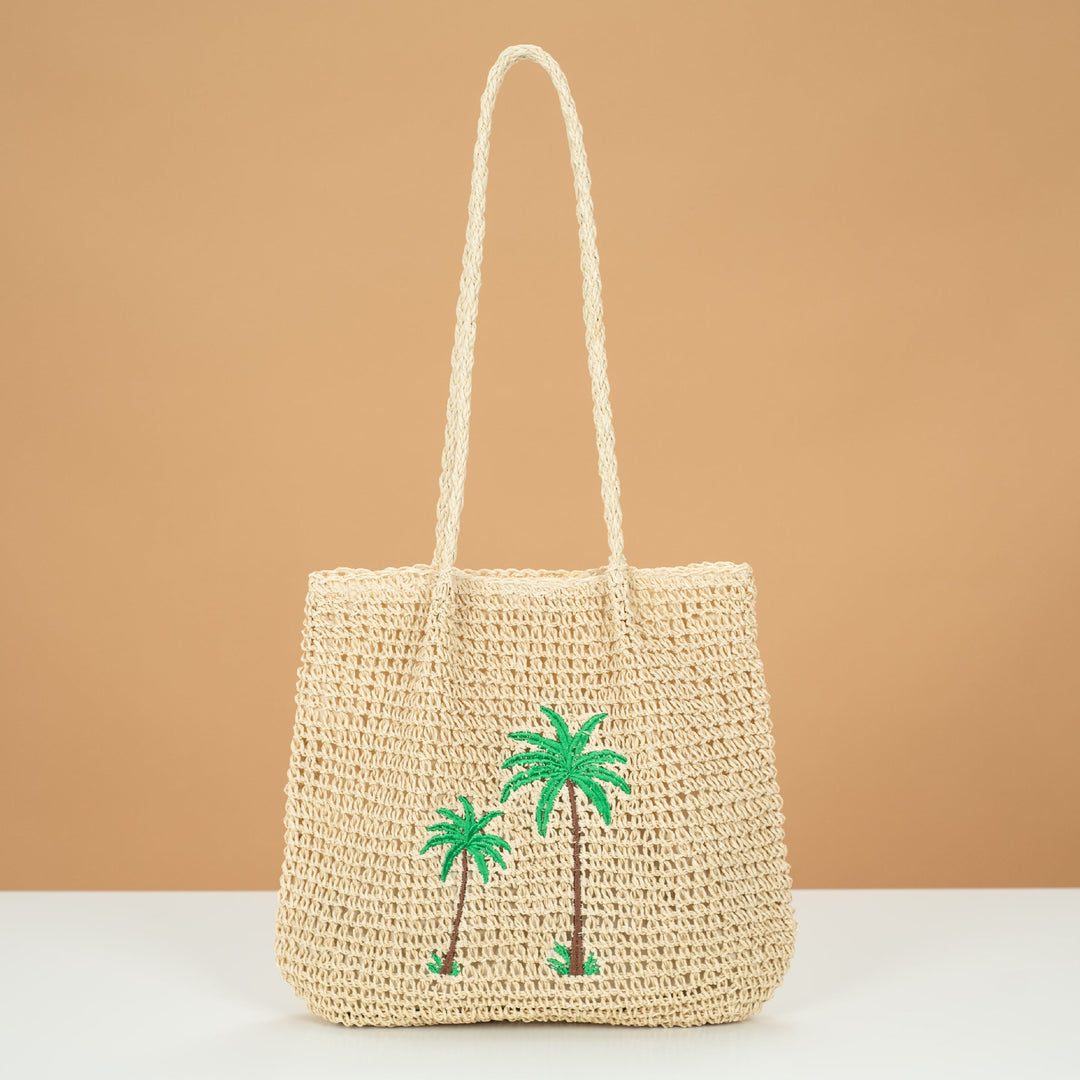 Trendige Strohtasche Skanto
