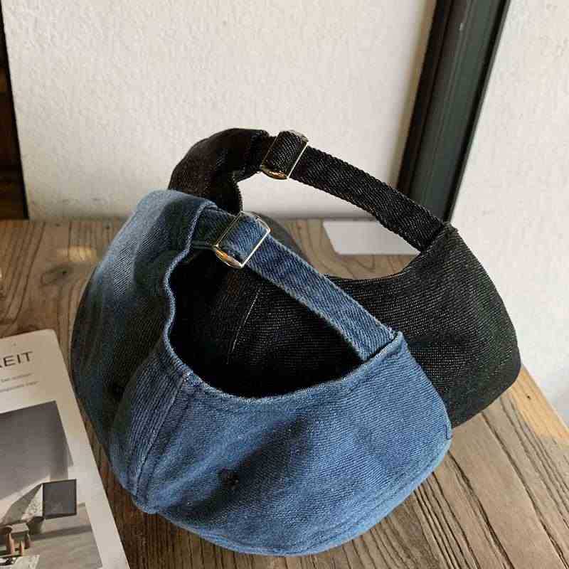 Unisex Denim-Cap mit Stickerei im Vintage-Stil Skanto