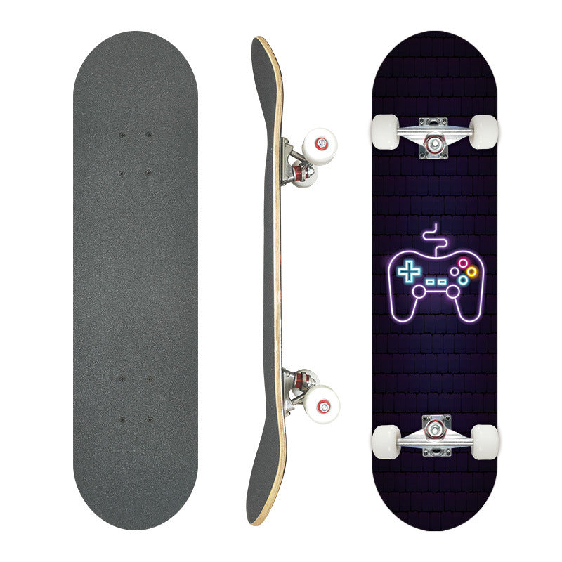 Grafisches Künstlerisches Skateboard Skanto