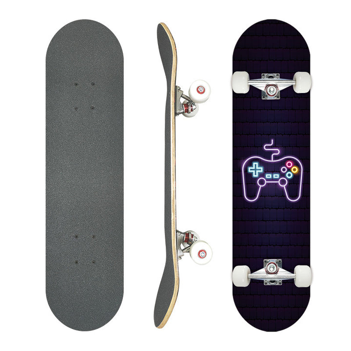 Grafisches Künstlerisches Skateboard Skanto