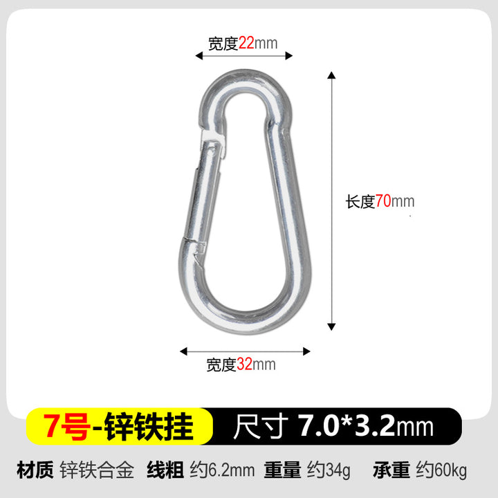 Federstahl-Karabiner Skanto