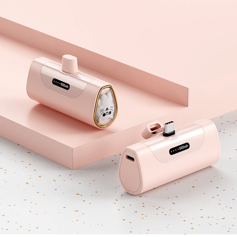 Lustige Powerbank mit integrierter Tierfigur Skanto
