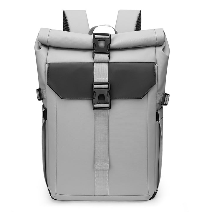 Robuster Rolltop-Rucksack mit ergonomischem Tragesystem und vielseitigem Stauraum Skanto