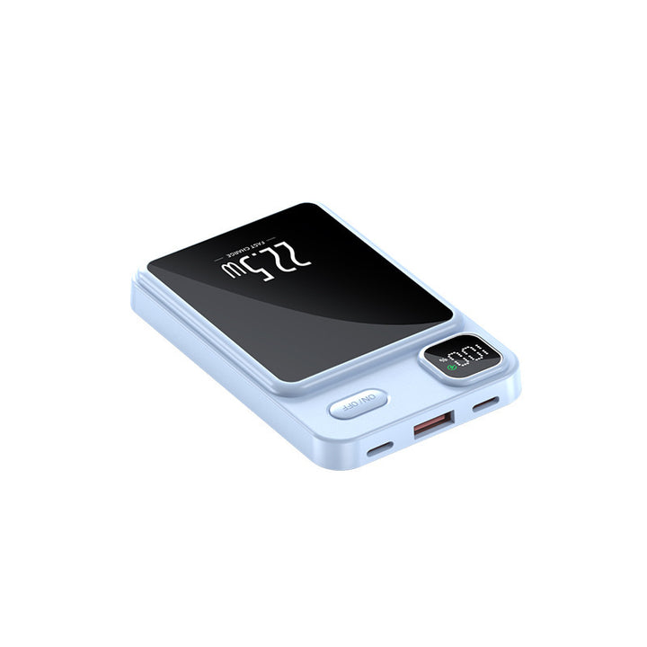 Tragbare Powerbank mit modernster Schnellladung und Digitalanzeige Skanto