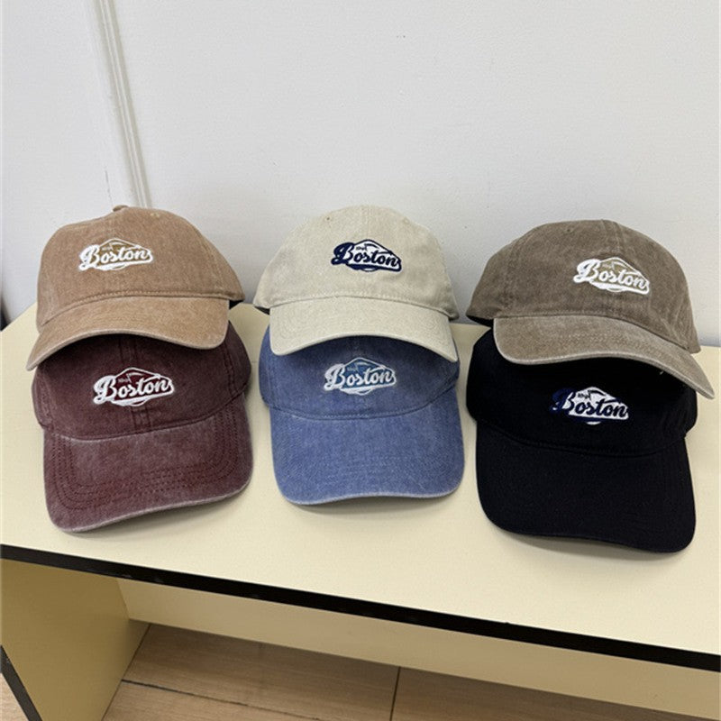 Unisex bestickte Baseball Cap im Vintage-Stil Skanto