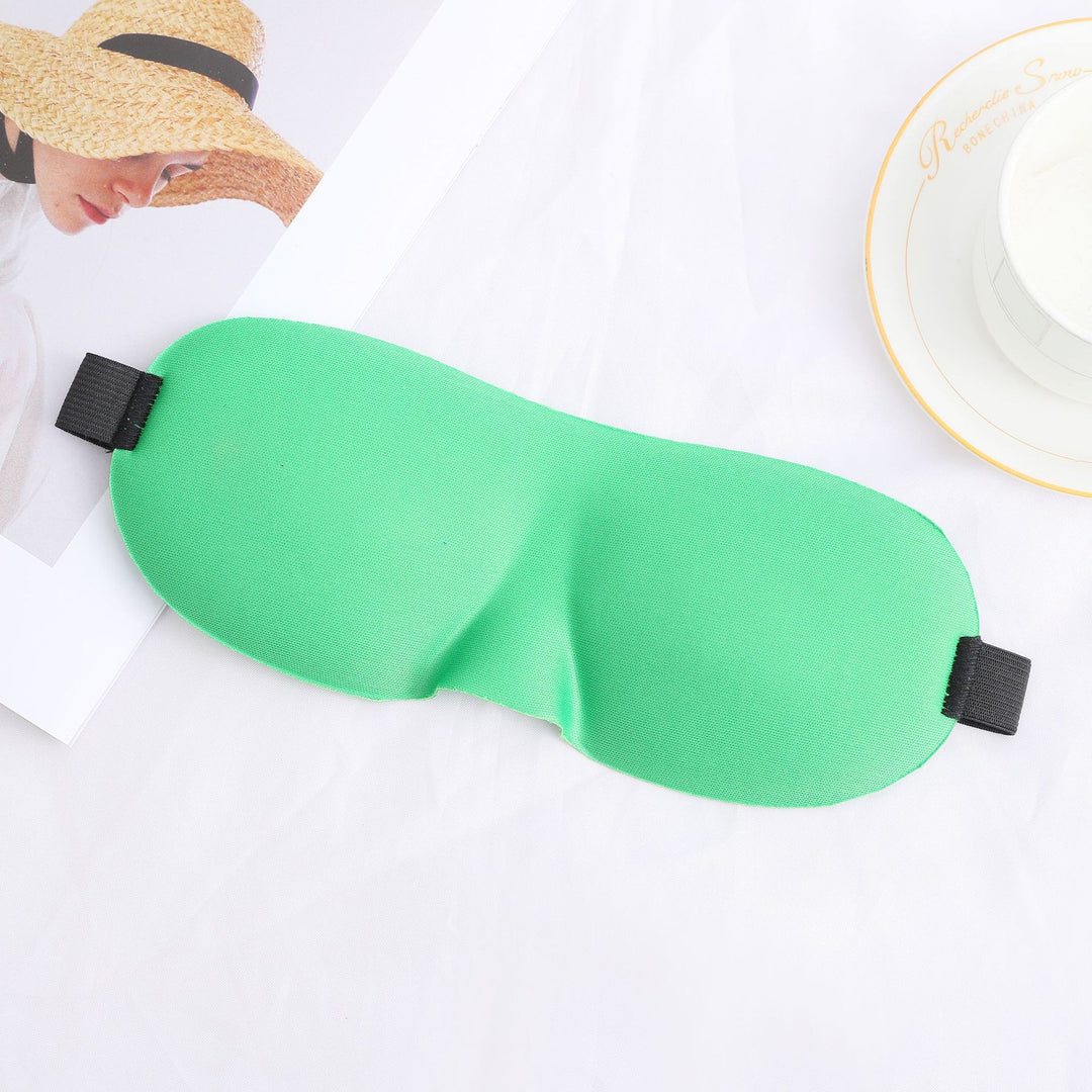 Unisex 3D-Kontur-Augenmaske mit Memory-Schaum, weichem Nasensteg und verstellbarem Komfortband Skanto