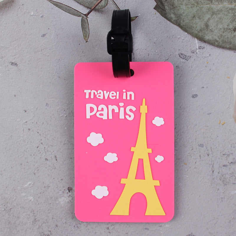 Kofferanhänger mit Paris-Motiv Skanto