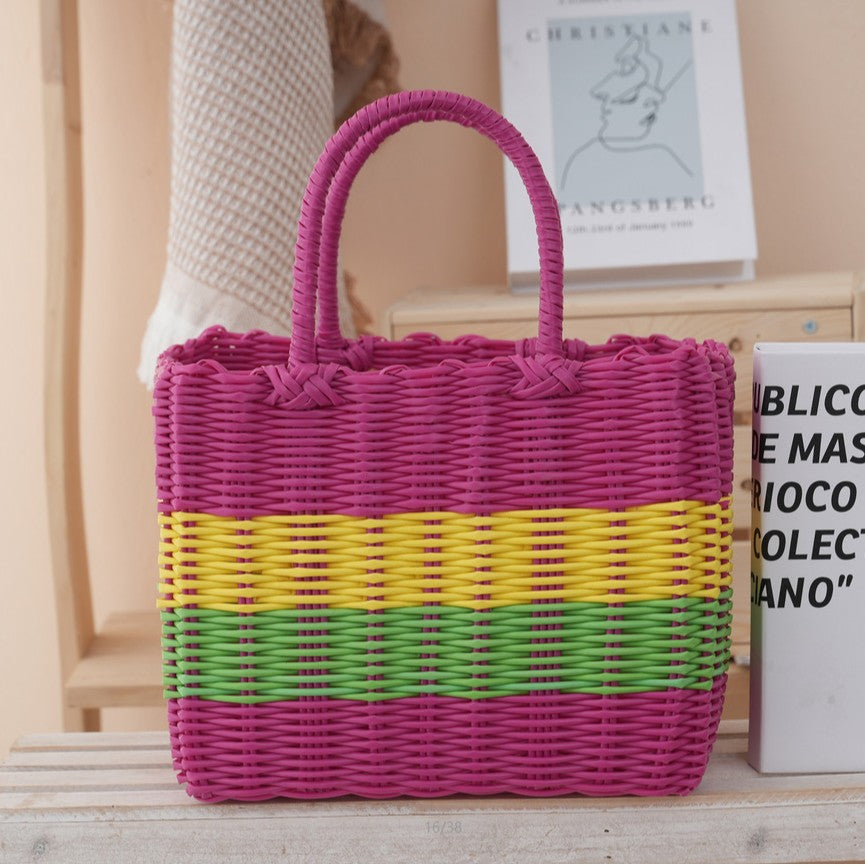 Handgemachte Korbtasche mit stilvollem Design Skanto