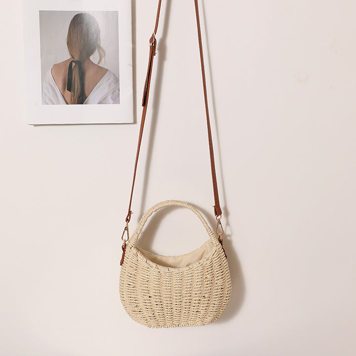 Hochwertige Handtasche aus Naturmaterial Skanto