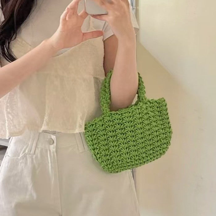 Handgemachte Häkelhandtasche Skanto