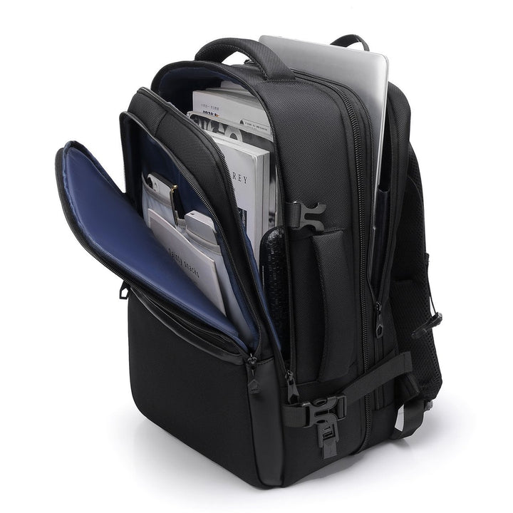 Eleganter Laptop-Rucksack mit wasserabweisendem Material und innovativem Fächersystem Skanto