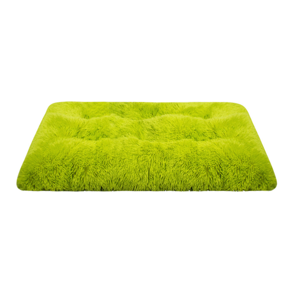 Plüsch-texturiertes Kissen-Hundebett