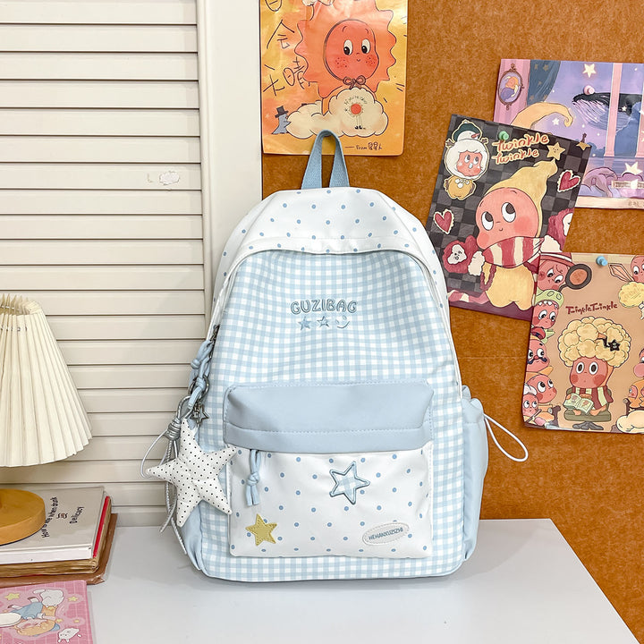 Niedlicher Schulrucksack im Charakter-Design