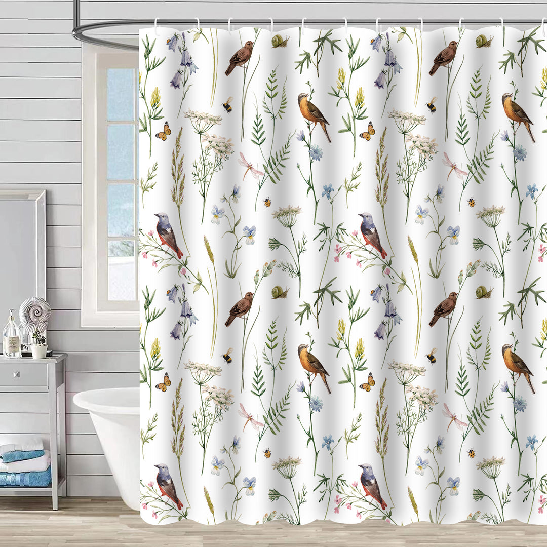 Duschvorhang Skanto mit Naturmotiv