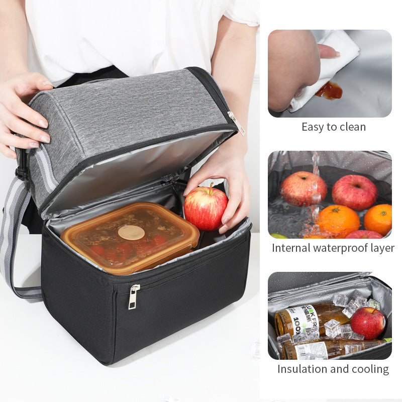 Isolierte Kühltasche mit praktischen Fächern Skanto