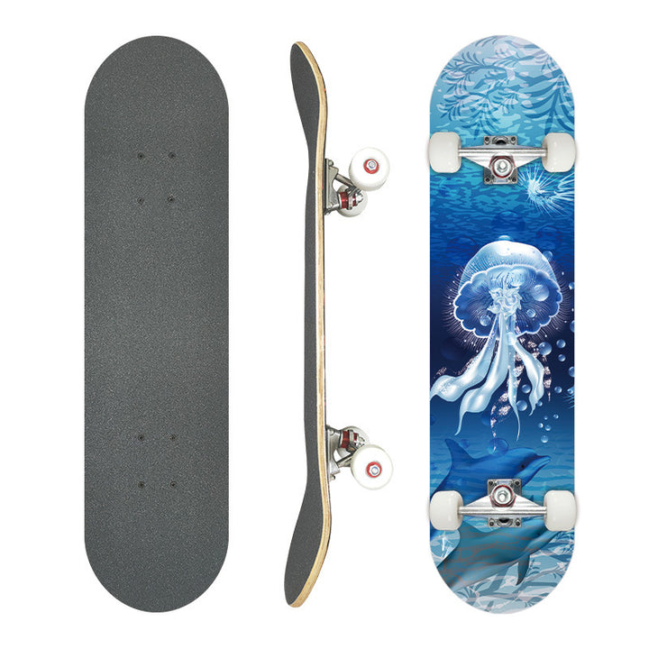 Grafisches Künstlerisches Skateboard Skanto