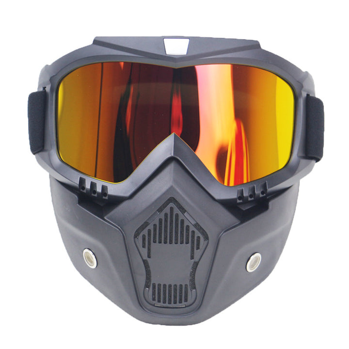 Offroad-Motorradbrille mit Doppelscheibe Skanto