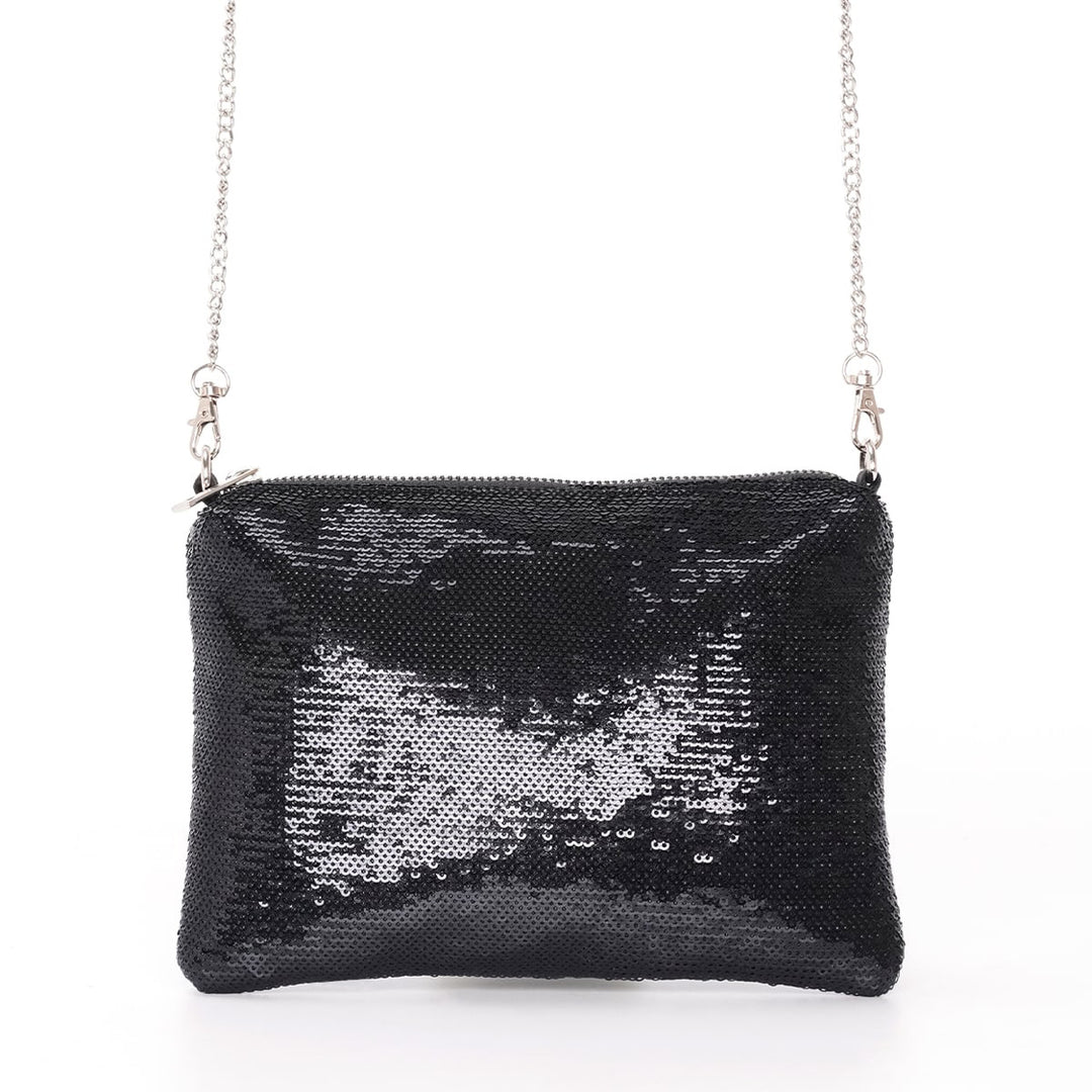 Elegante Clutch mit glitzernden Details Skanto