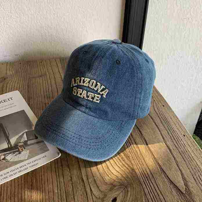 Unisex Denim-Cap mit Stickerei im Vintage-Stil Skanto