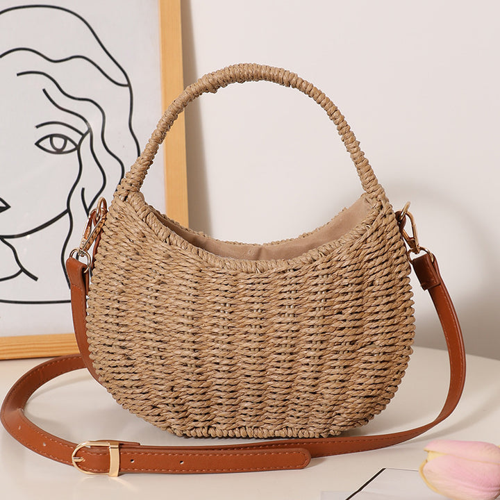 Hochwertige Handtasche aus Naturmaterial Skanto