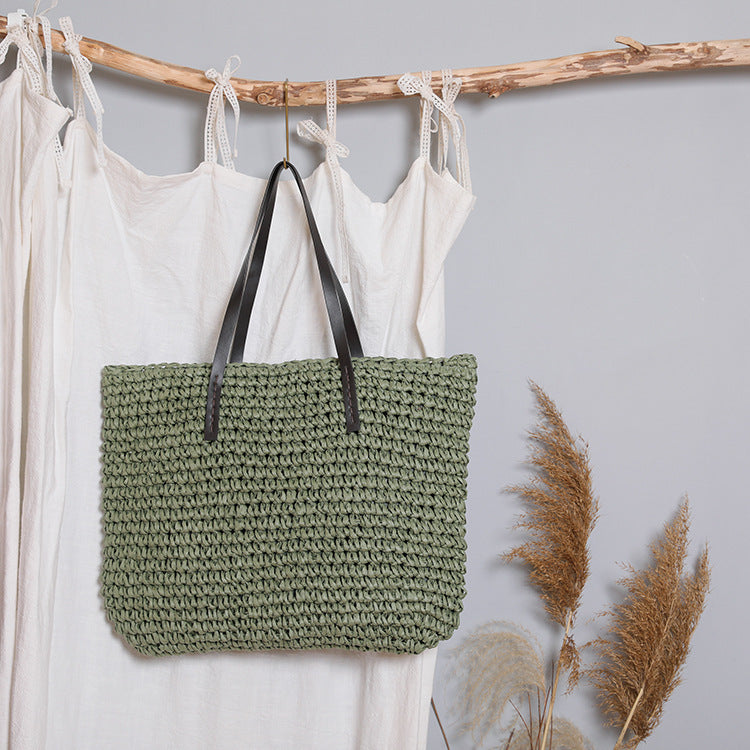 Handgemachte Strandtasche mit starker Struktur Skanto