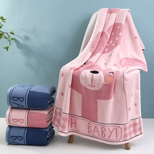 Kuscheliges Frotteehandtuch mit niedlichem Bärenmotiv Skanto