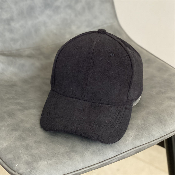 Klassische Herren-Cap mit Wildleder-Optik Skanto