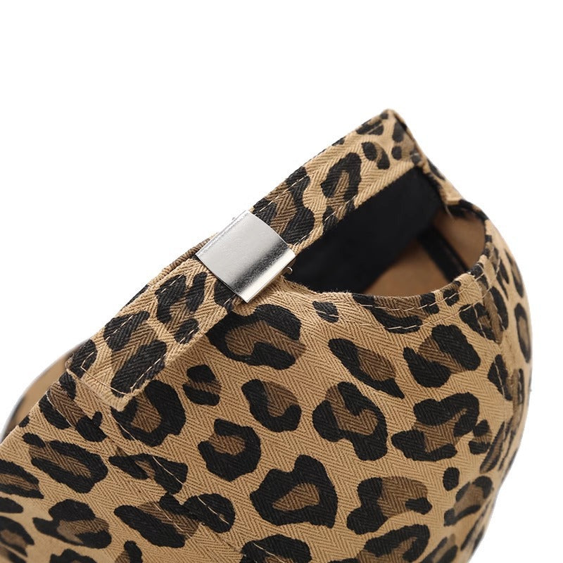 Damen-Baseballkappe mit Animal-Print Skanto