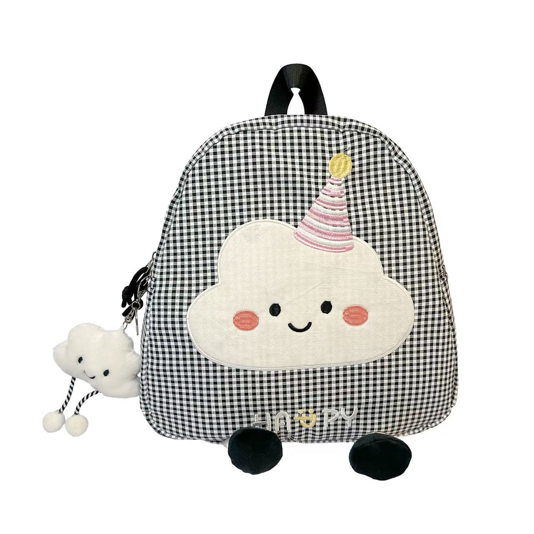 Rucksack Skanto mit Wolken-Charakter-Design