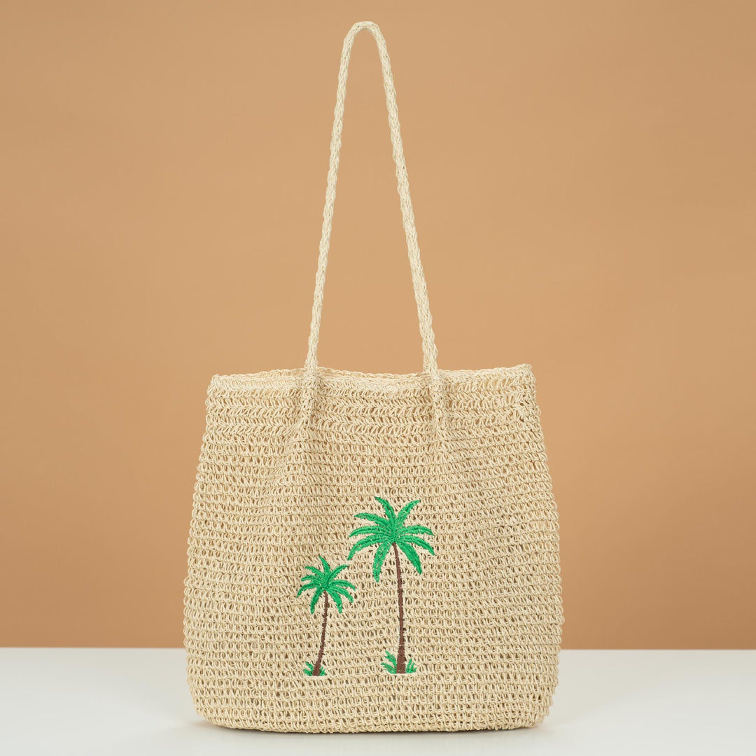 Trendige Strohtasche Skanto