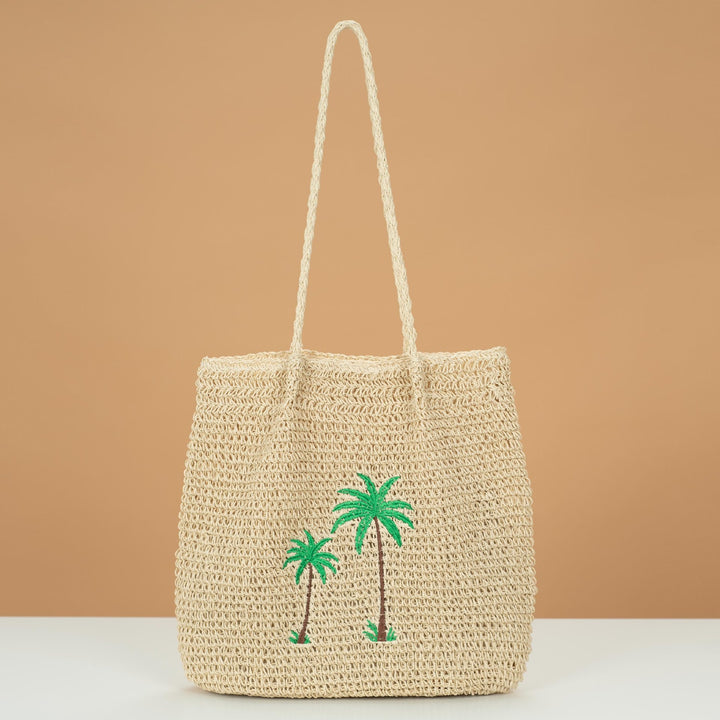 Trendige Strohtasche Skanto