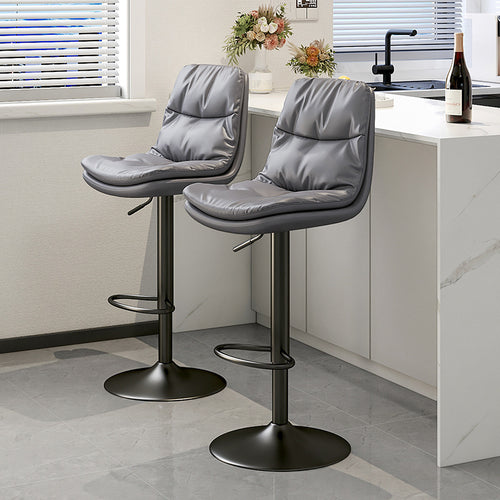 Höhenverstellbarer Barhocker mit ergonomischer Sitzpolsterung Skanto