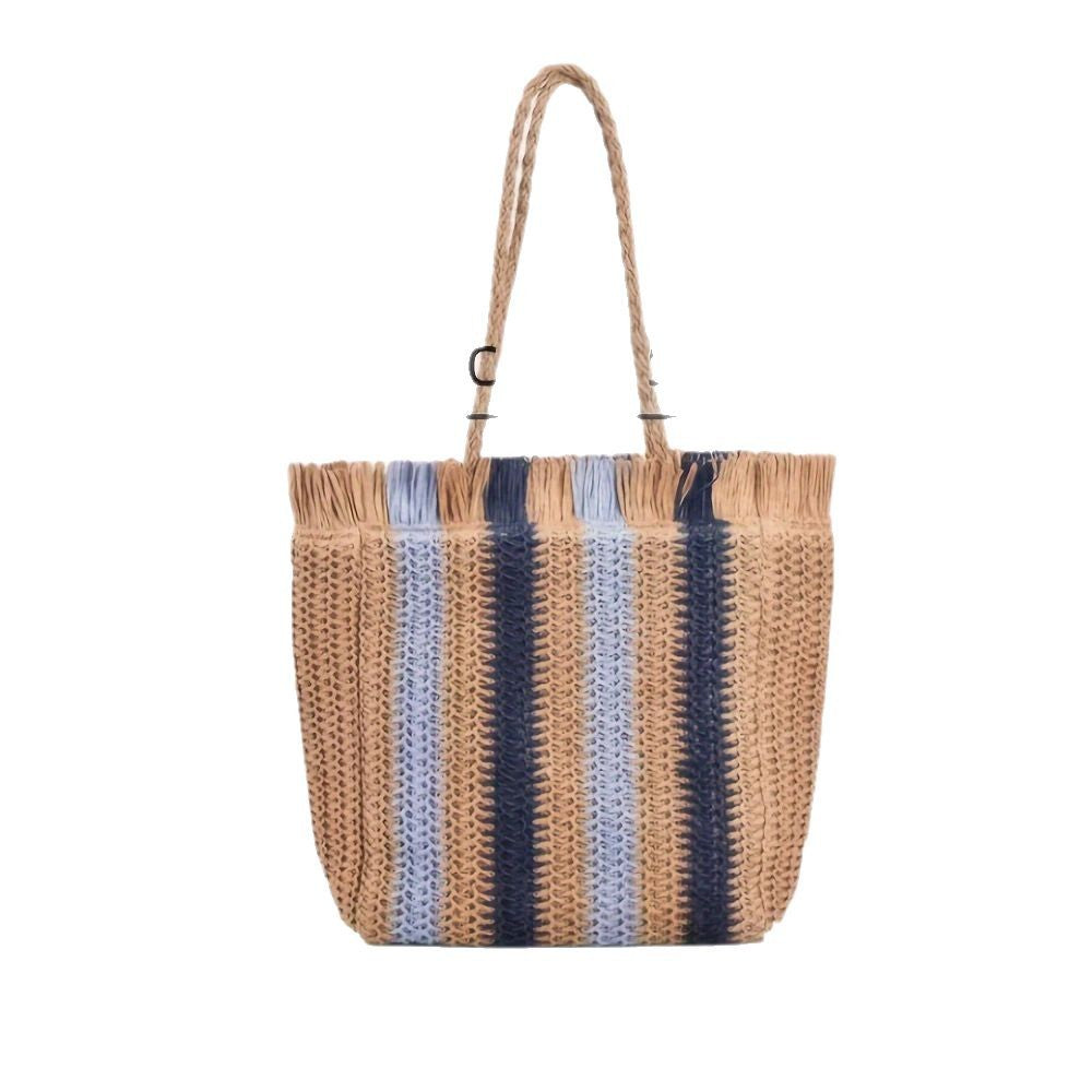 Geflochtene Handtasche aus Naturmaterial Skanto