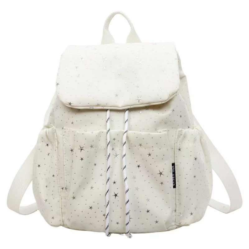 Lässiger Rucksack Skanto mit Sternenprint