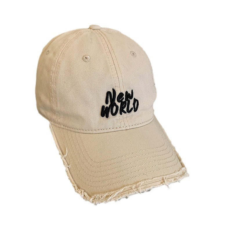 Unisex Distressed Signature Baseballkappe Skanto