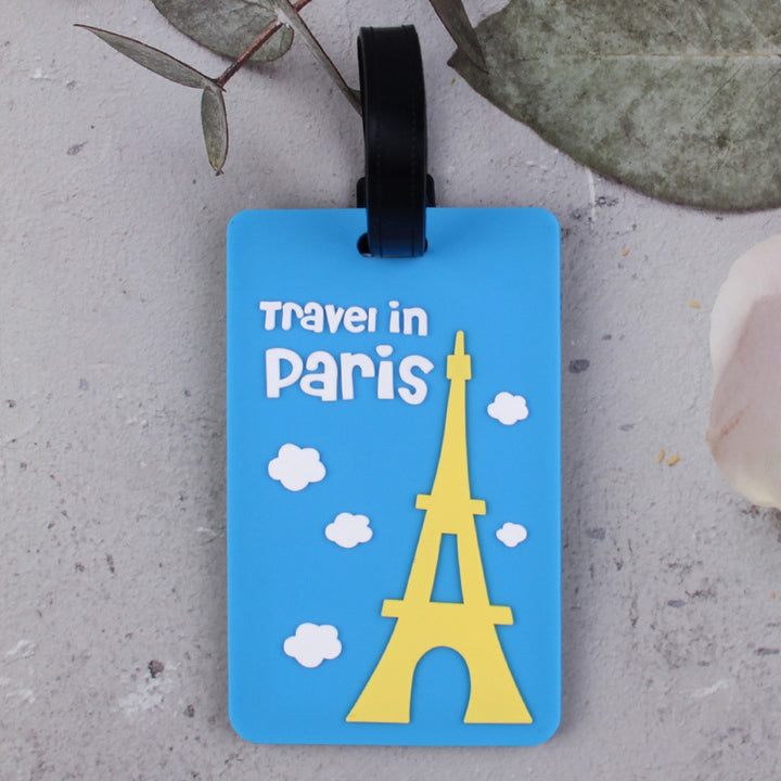 Kofferanhänger mit Paris-Motiv Skanto