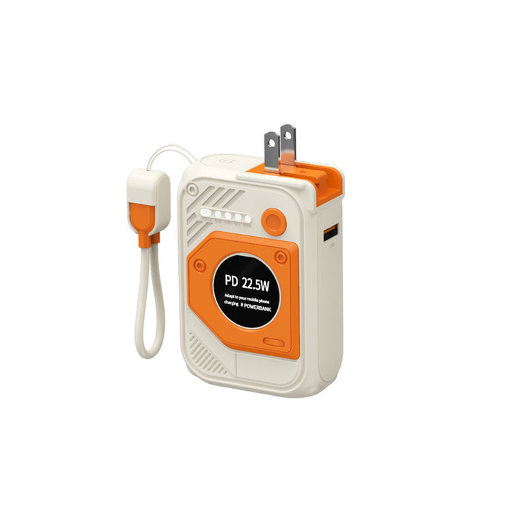 Powerbank mit integrierten USB-Anschlüssen Skanto